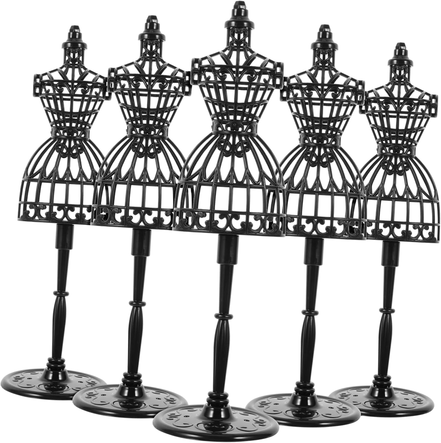 Generic 5pcs Doll Clothes Mannequin Plastic Baby Doll