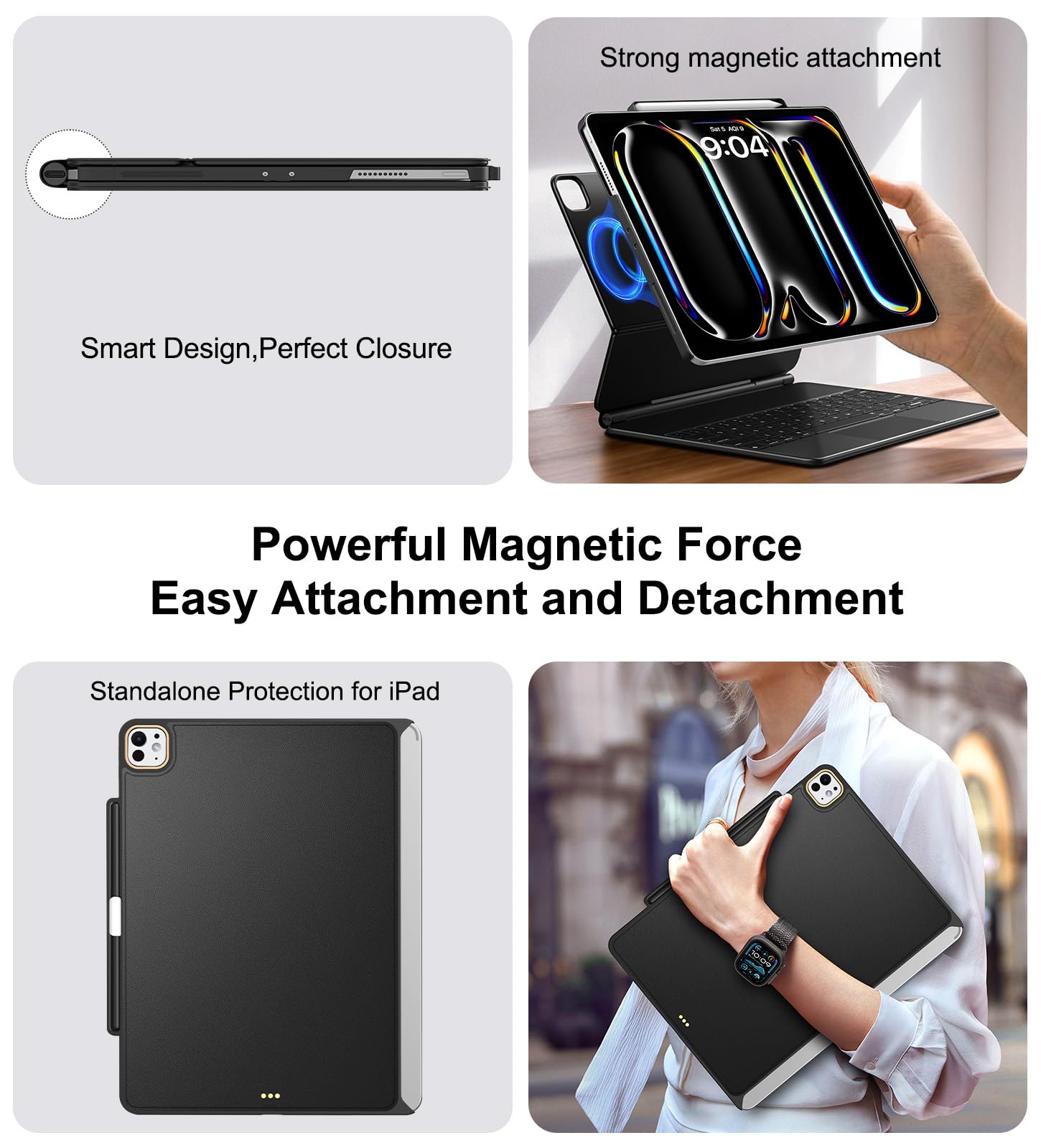 Magic Keyboard、Apple pencil第2世代、MOFT Magic Keyboard、Apple pencil第2世代、MOFT