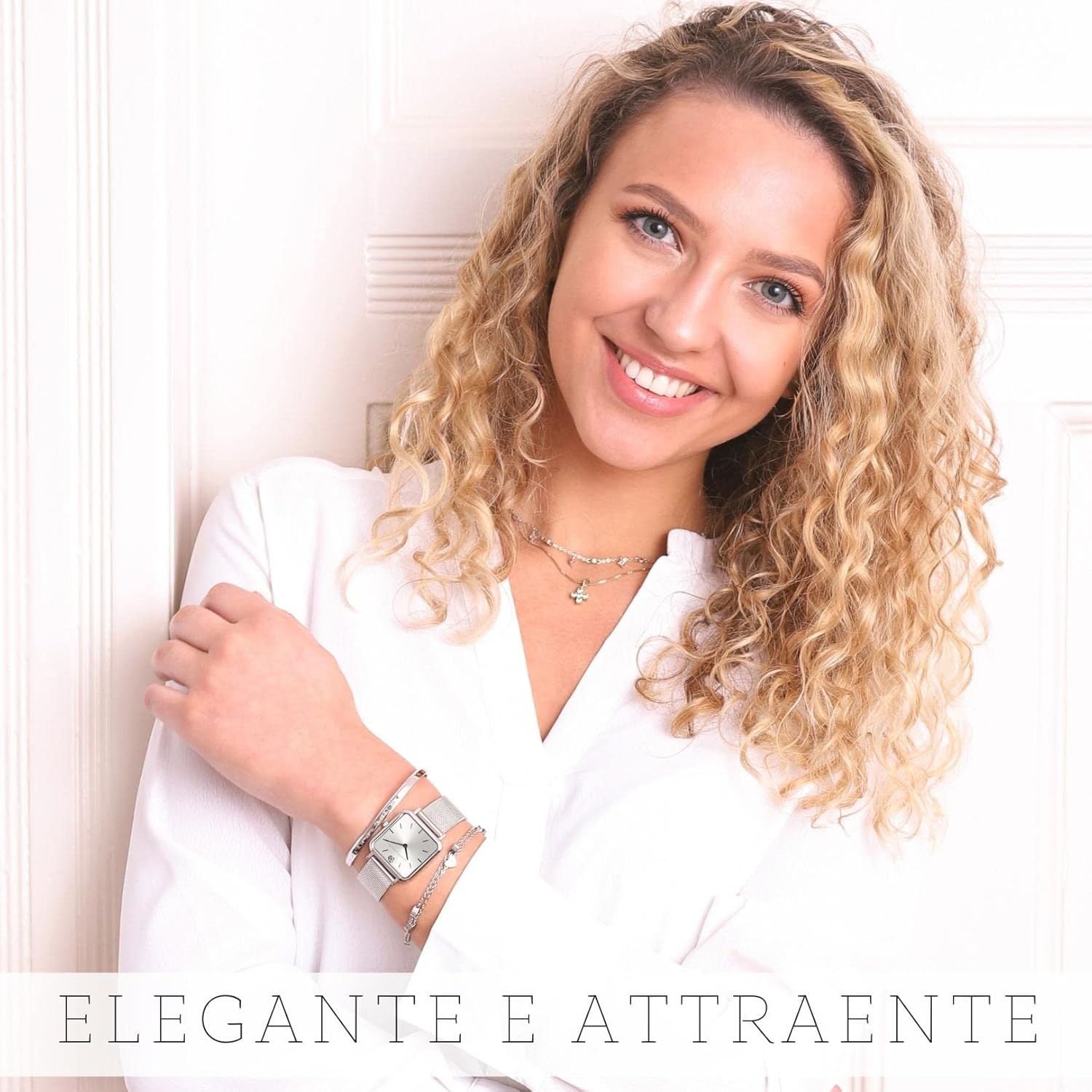 LAMORE MILANO - Orologio donna in scatola rose - Bel regalo donna fidanzata, mamma - Orologio di alta qualità in scatola regalo - Regali per lei - Elegante orologio oro rosa, argento, oro LAMORE MILANO - Orologio donna in scatola rose - Bel regalo donna fidanzata, mamma - Orologio di alta qualità in scatola regalo - Regali per lei - Elegante orologio oro rosa, argento, oro