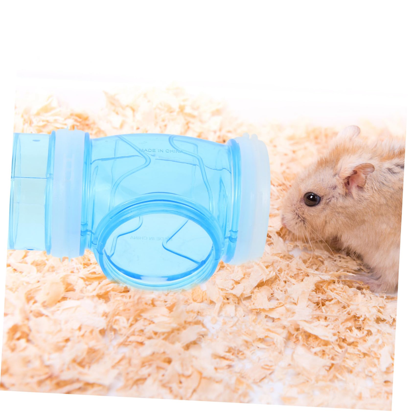 Toyvian 3 Sätze Plastik Hamster Tunnel Teilig Langlebiger DIY Hamsterkäfig Außenrohr Verbinder Sicherer Spieltunnel für Ratten Fördert Erkundung und Bewegung Einfach zu Montieren Reinigen