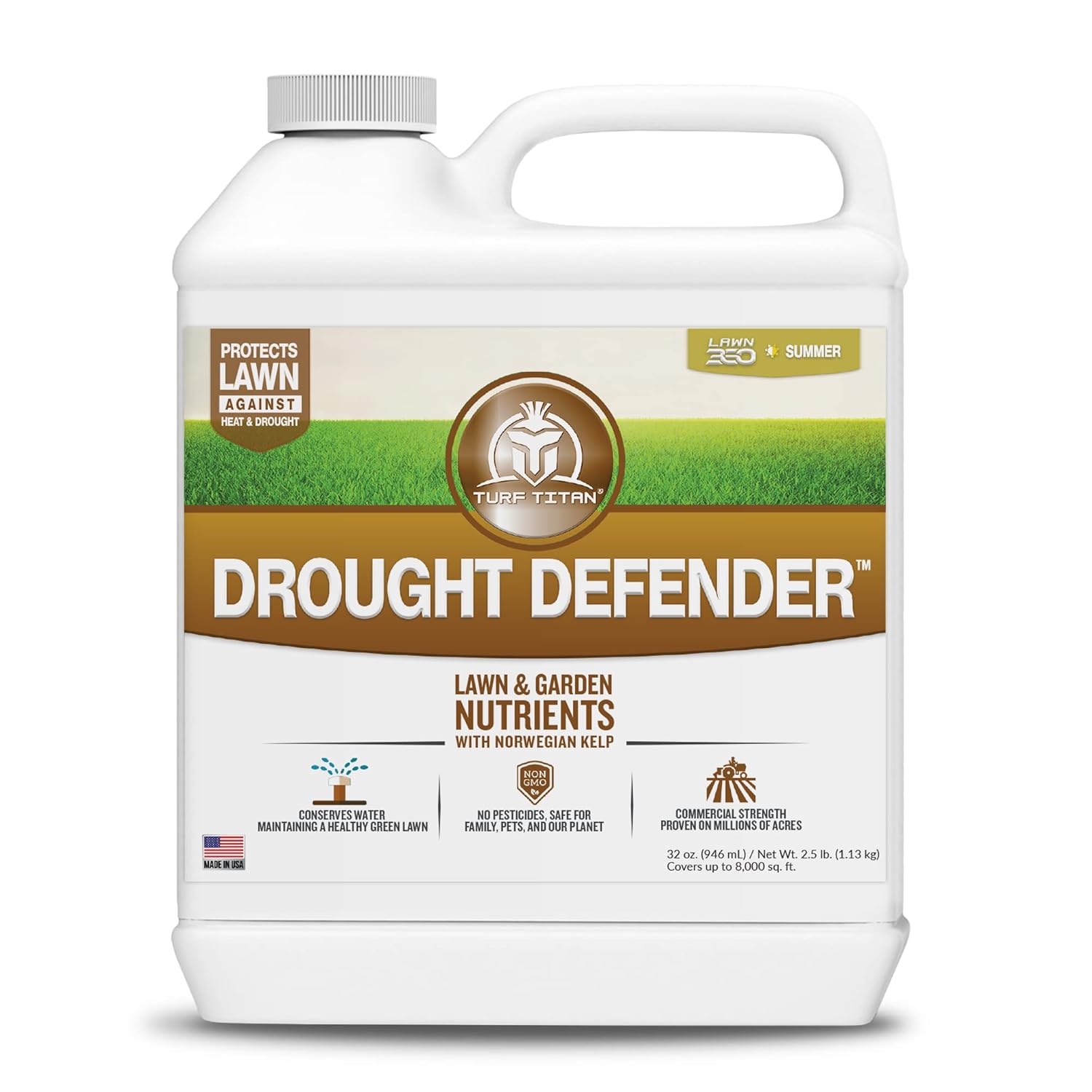 Buy Turf Titan Lawn Drought Defender Made in The USA, Lawn Fertilizer