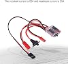 20A Brushed ESC Electronic Speed Controller with Brake for RC Car/Boat