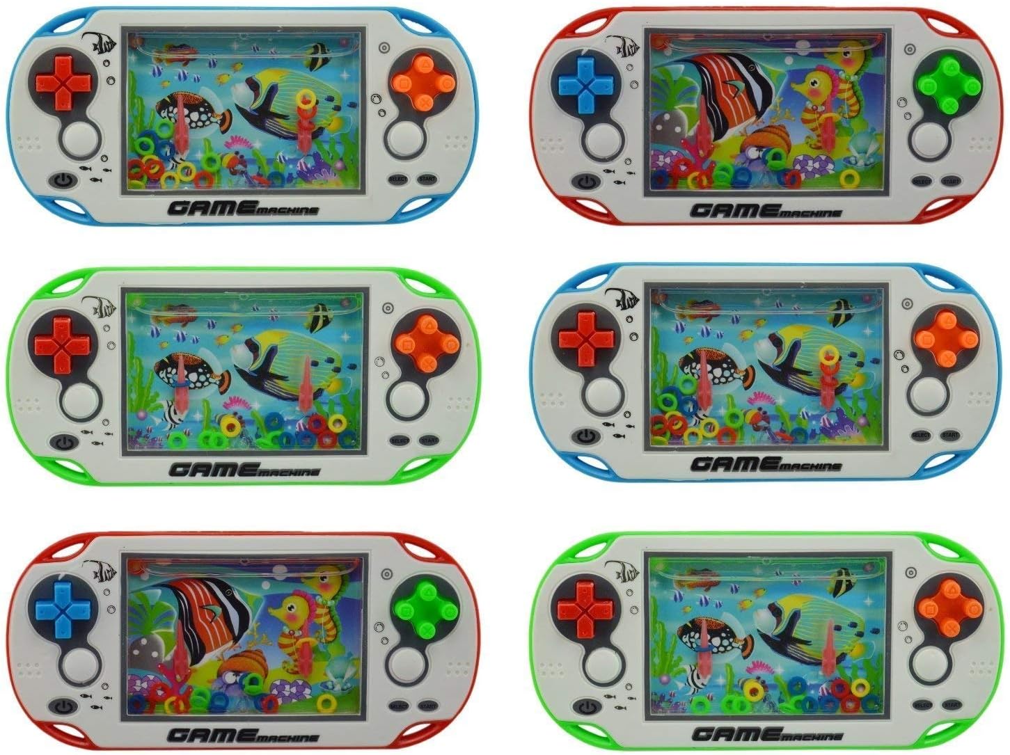 Gifts Collection Kids Water Ring Game Toy - Pack of 6