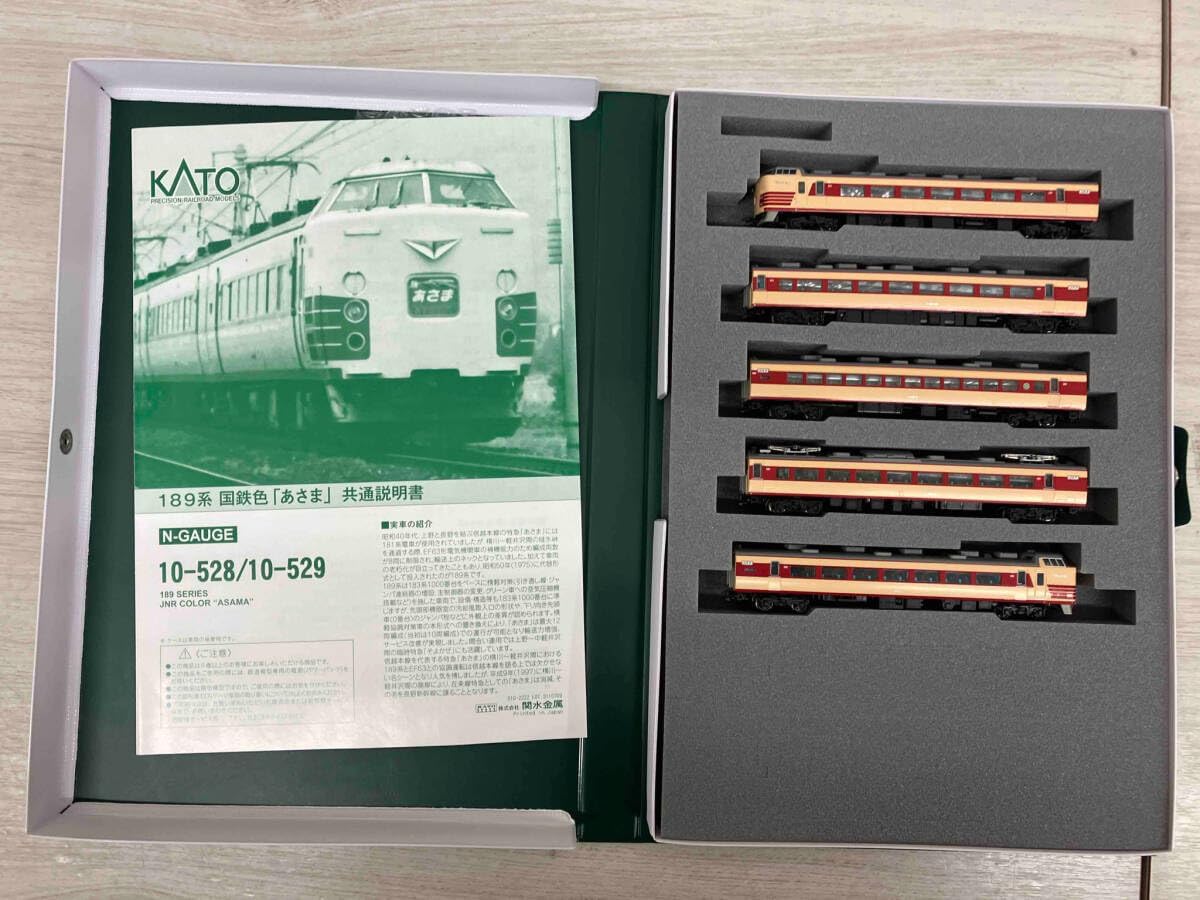 Nゲージ KATO 10-528 189系電車 国鉄色「あさま」5両基本セット KATO[