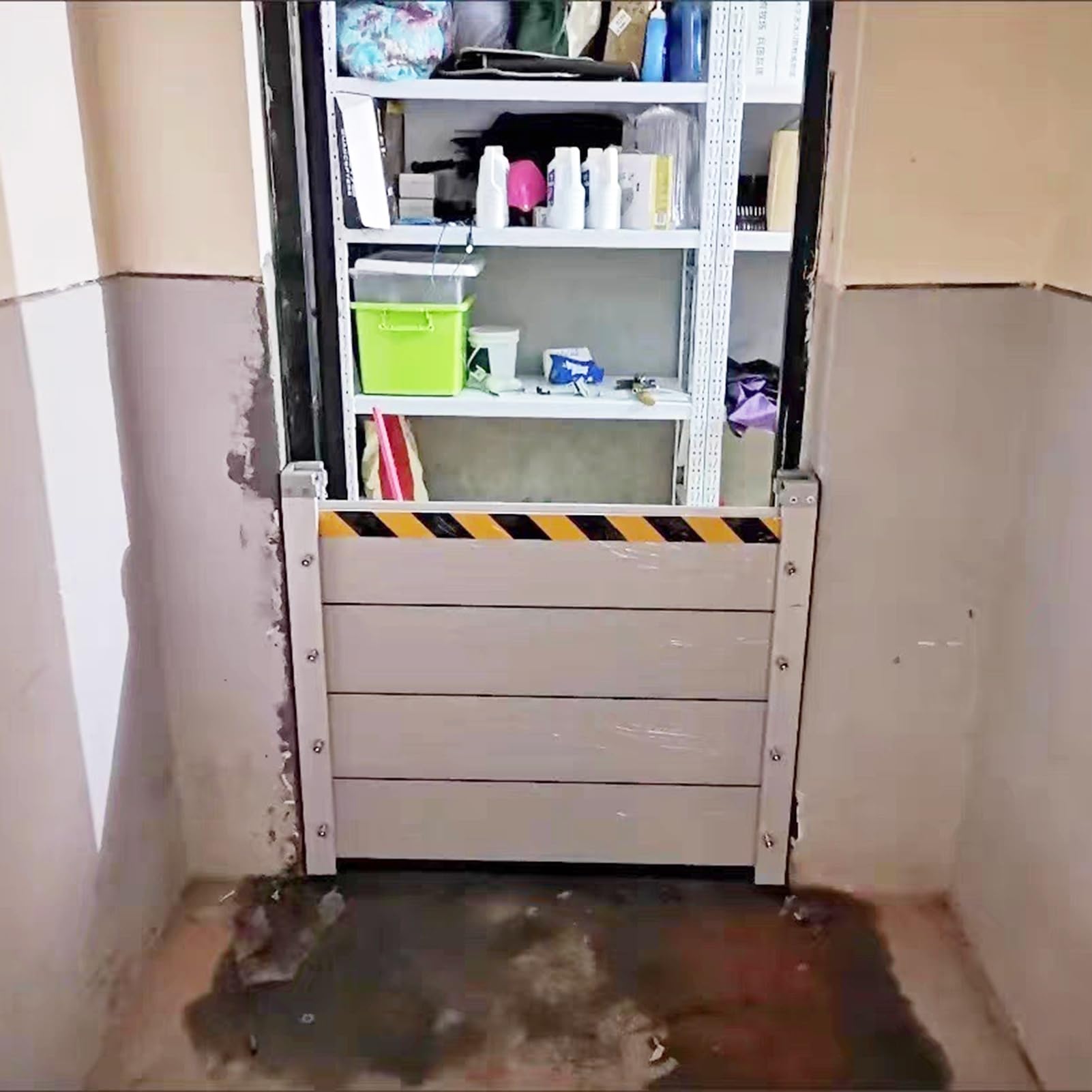 Barrière anti-inondation sous-sol et bouclier de protection entrée de garage