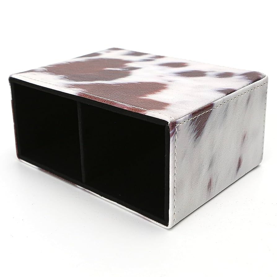 Amazon.com: Western Cow Pen Holder: PU Leather Pencil Cup