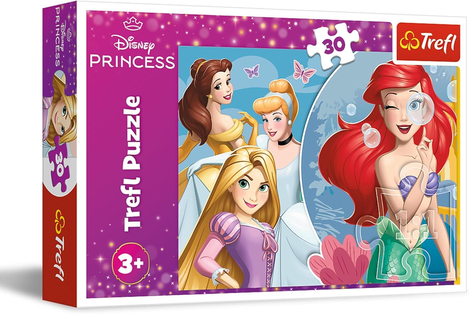Trefl Disney Princess Beautiful Day Jigsaw Puzzle 30-Piece Set