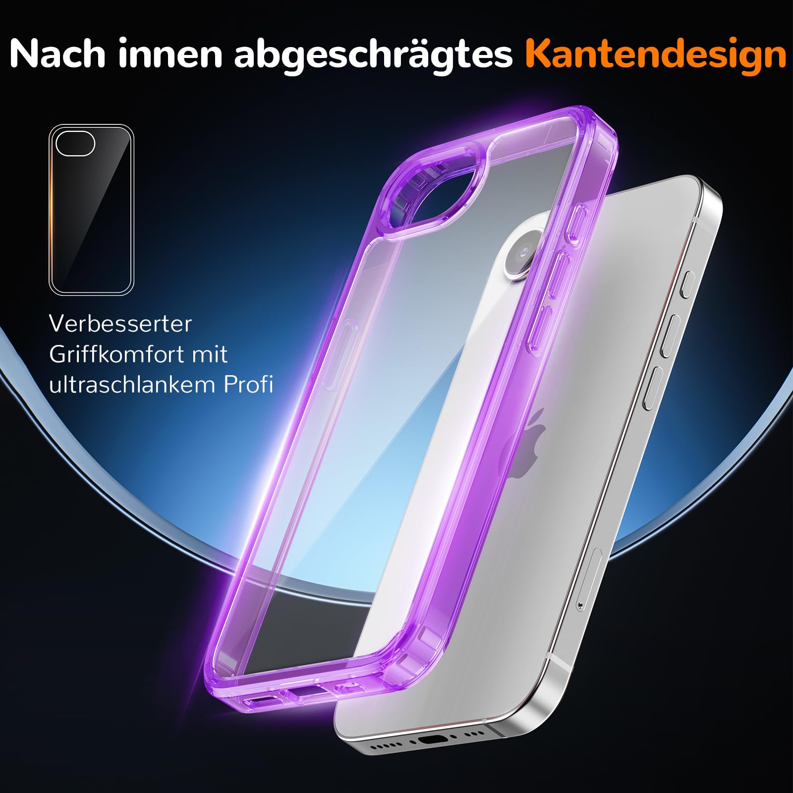 Clear Case for iPhone 15, Ultra Thin, Shockproof TPU Cover, Anti-Yellowing, Crystal Clear, Phone Case for Apple iPhone 15 - Clear — view 72