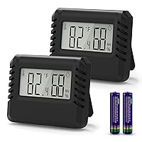 Vista 7 de Termómetro de interior higrómetro para el hogar, termómetro de habitación, medidor de humedad con sensor de humedad de temperatura precisa