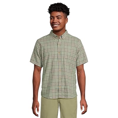L.L.Bean Stonecoast Cotton Hemp Shirt, Slightly Fitted Men