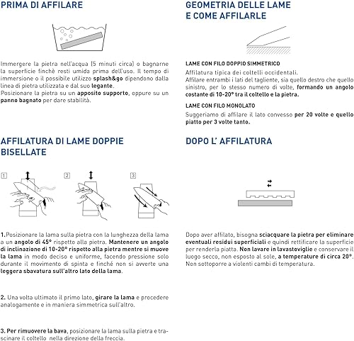 Miniatura 4 de Sello de camarón SS-5000 profesional Super Ceramic Whetstone con base #5000