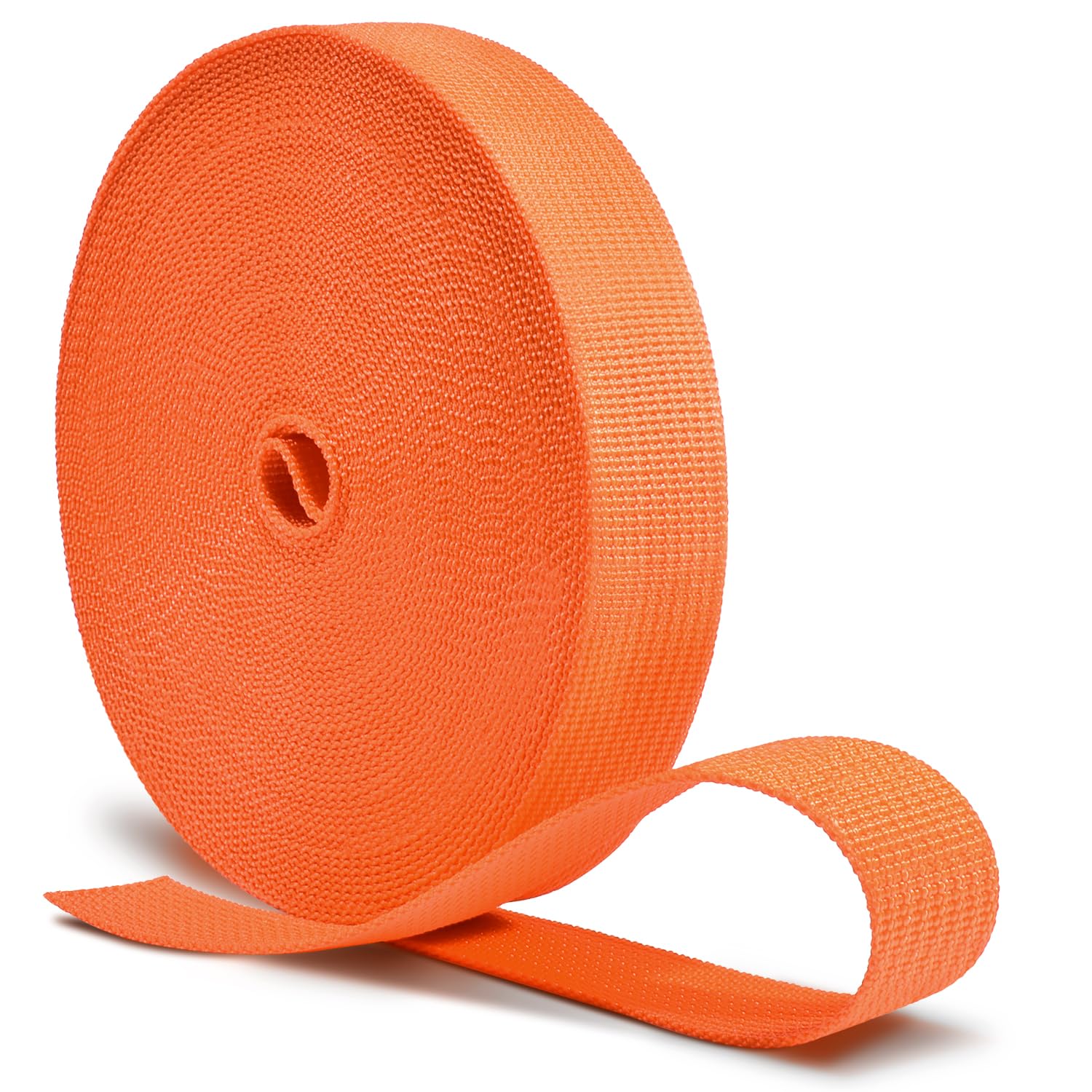CooBigo 12 Yards Webbing 3/4" &amp; 1" &amp; 1.5" &amp; 2" Polypropylene Webbing Strap 3/4 Inch 1 Inch 1.5 Inch 2 Inch Wide Webbing Strapping for Bags/Lawn Chair/Pool Solar Cover DIY Crafting