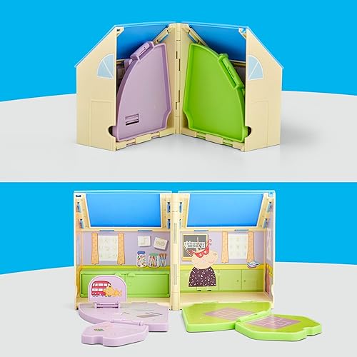 Miniatura 9 de Peppa Pig Peppa's Pop-Open Playgroup Playset con figura, juguetes preescolares para niñas y niños, niños a partir de 3 años