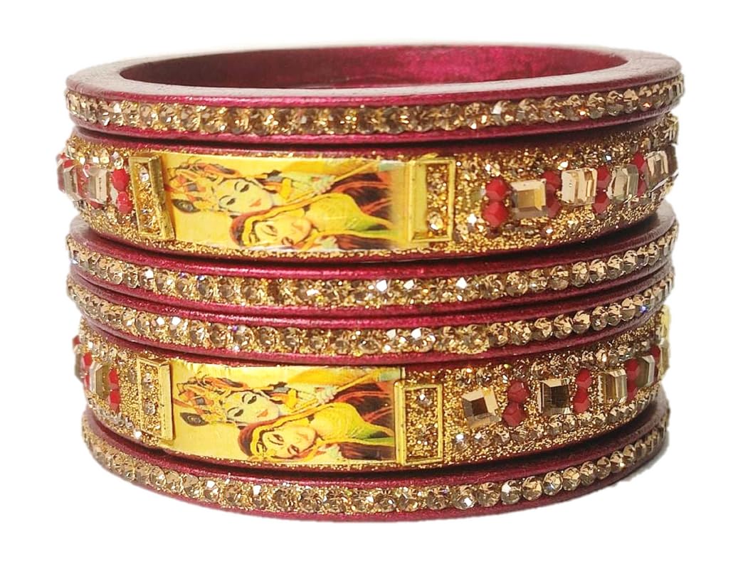 See full amazon price history chart for Anshi Creations Traditional Handmade beautiful Radha Krishna designed Lac/Lakh bangle set (X130,Maroon,2.6,Pack of 6) Anshi Creations Traditional Handmade beautiful Radha Krishna designed Lac/Lakh bangle set (X130,Maroon,2.6,Pack of 6) (B0CJ7FRH39) Amazon Price History, Amazon Price Tracker