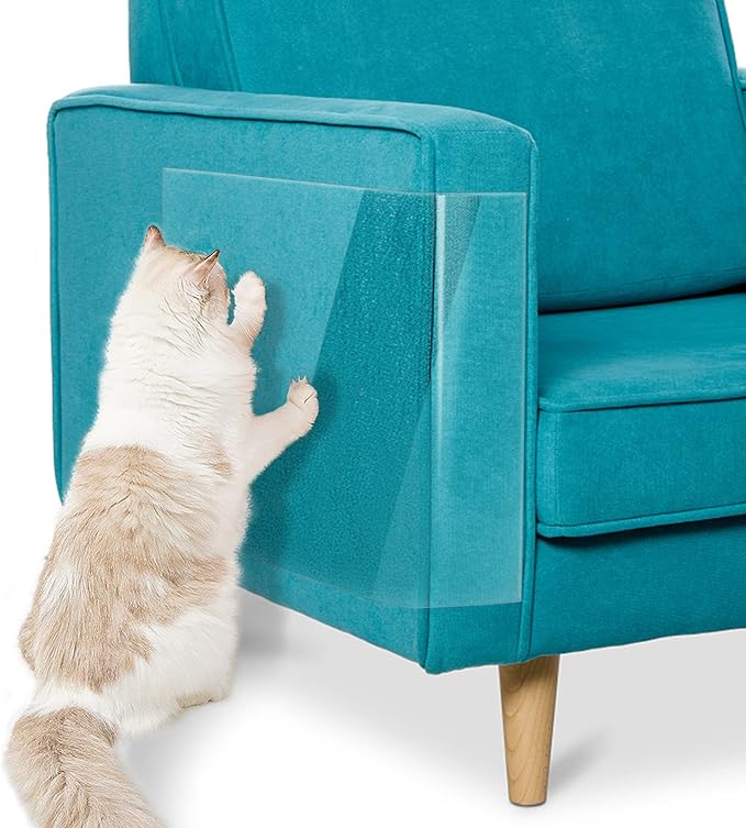10 Stück Kratzschutz Für Sofa - Transparent Katzen Kratzschutz
