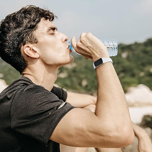 Vista 76 de Maledan Paquete de 3 correas compatibles con Fitbit Charge 5/Charge 6 bandas para hombres y mujeres, correa de repuesto deportiva suave y duradera