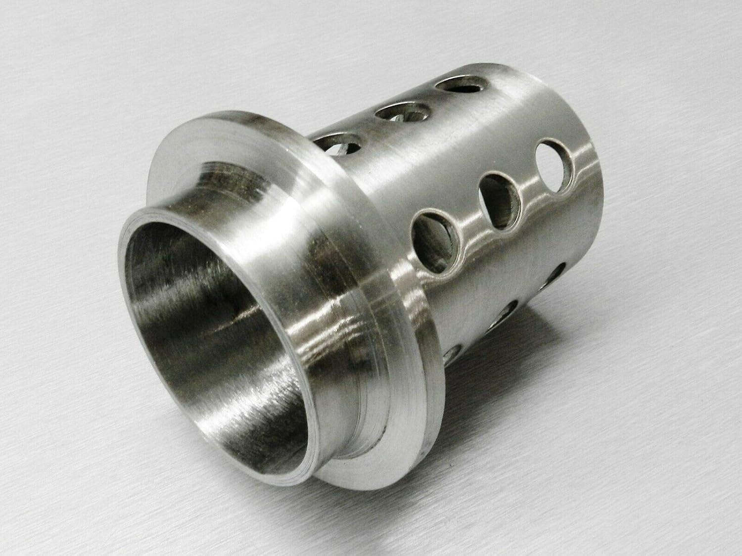 Perforated Casting Flask 2-1/2" x 4" Flask Vacuum Casting Stainless 1/8" Wall