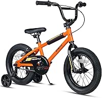 Vista 17 de 12 14 16 18 Inch Kids Bike BMX Style Bicycle with Training Wheels Coaster Brake for 2-10 Years Old Toddlers Boys Girls Multiple