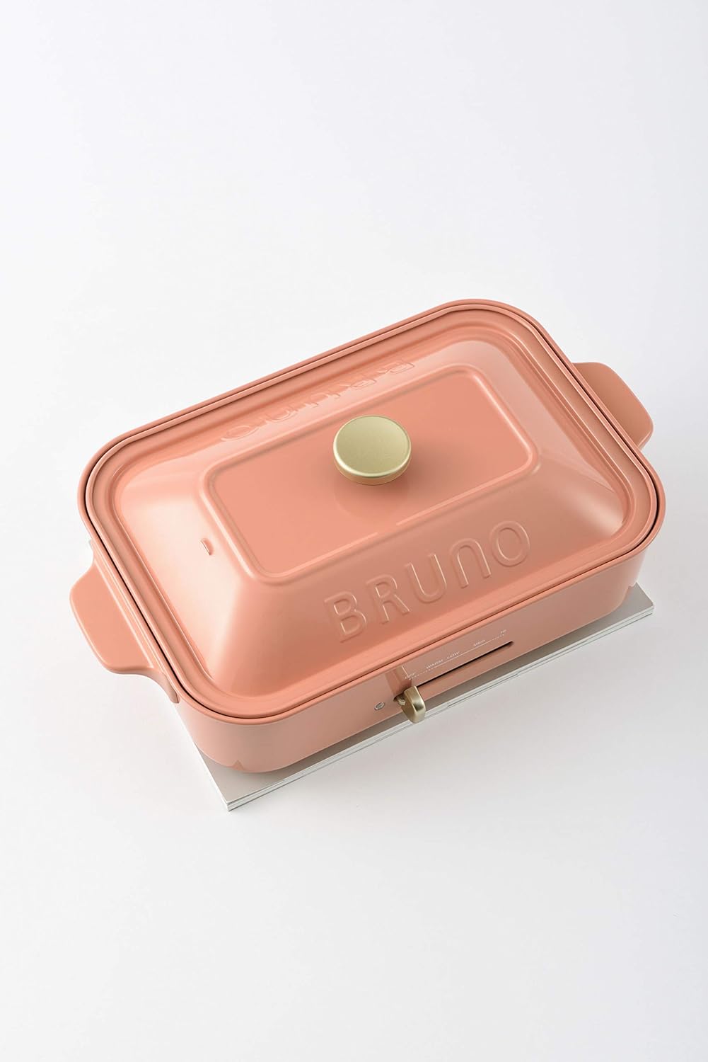 限定カラー】コンパクトホットプレート BRUNO コーラルピンク