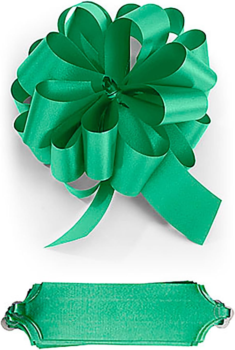 Emerald Green Pull Bows- Pack of 50