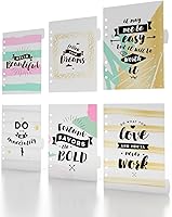 Vista 1 de Discagenda Hello Beautiful - Organizador personal de polipropileno para planificar divisores (encuadernación de anillo, A5)