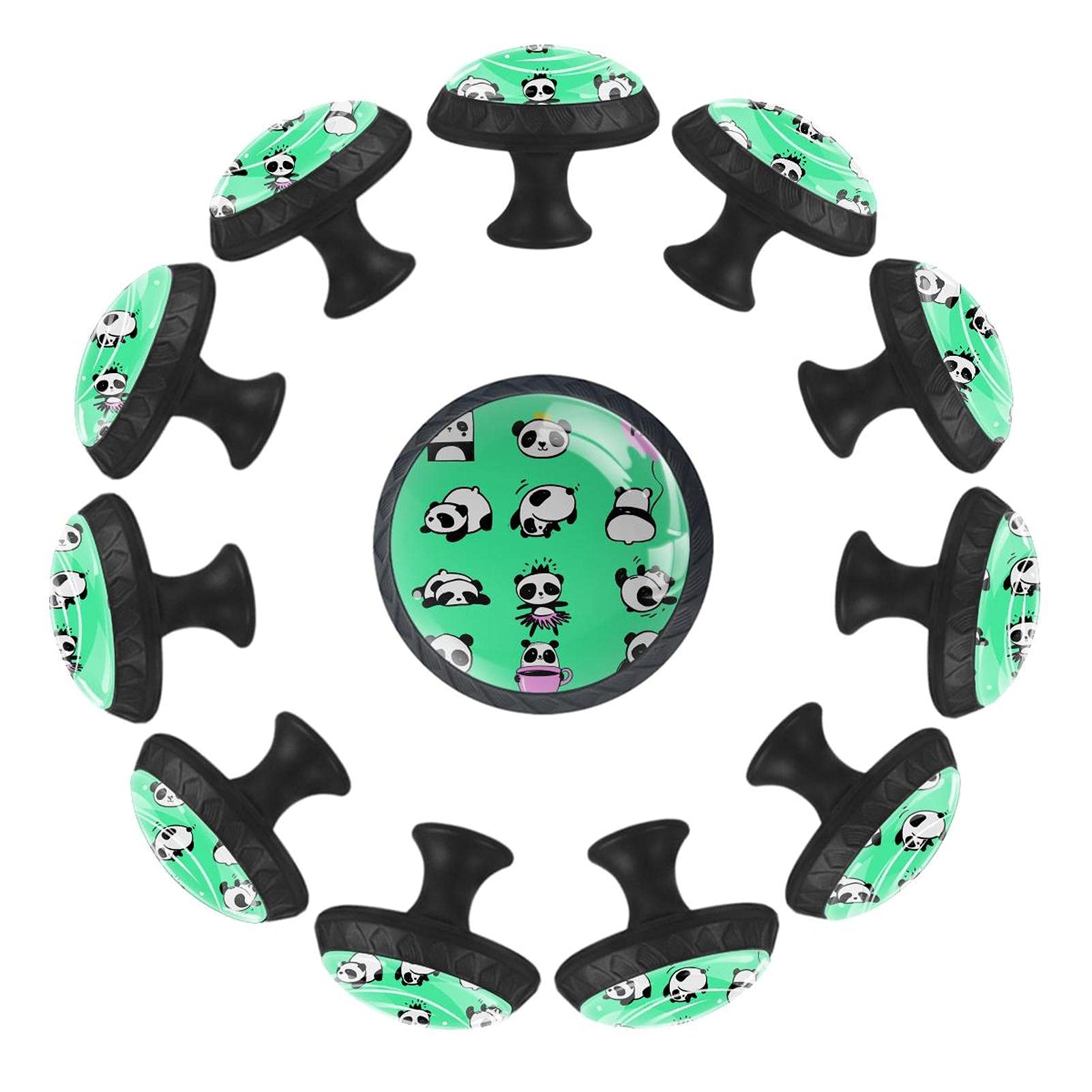 Boutons de tiroir ronds 35 mm lot de 12 poignées commode chambre bébé et crèche