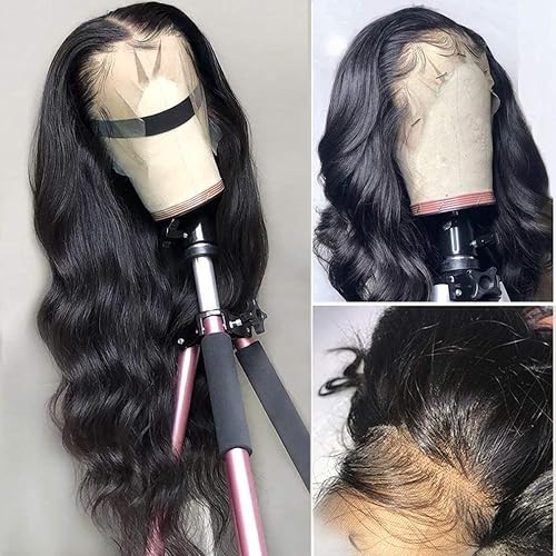 Miniatura 8 de Peluca de cabello humano con encaje frontal 100 brasileño virgen pelucas de cabello humano para mujeres negras rizado con encaje frontal 150 de