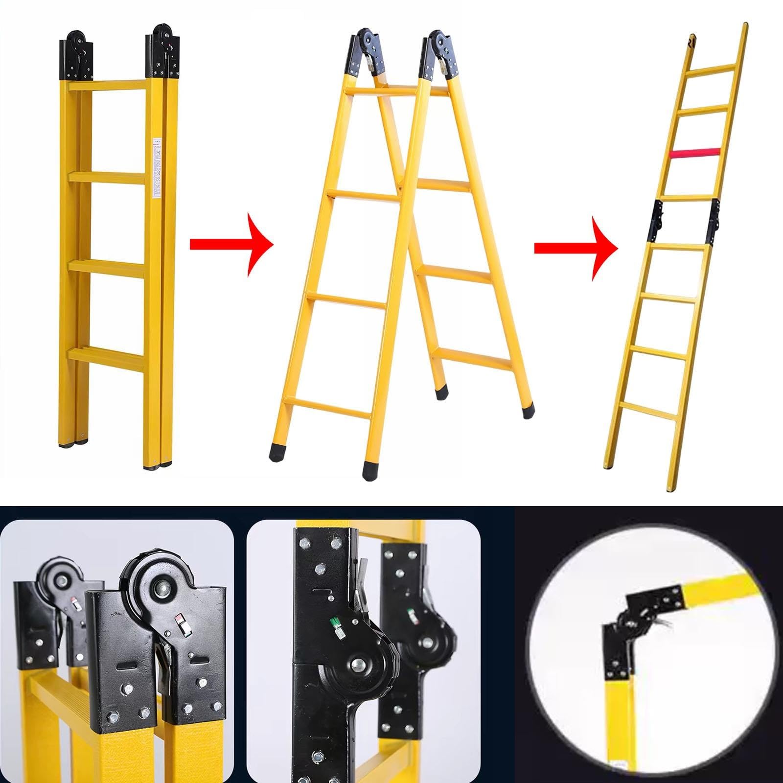 Scala pieghevole, scala estensibile a cavalletto, scala multiposizione