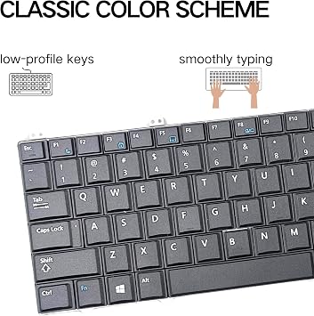 TLBTEK Keyboard Replacement Compatible with Dell Latitude 15 5000 E5540 Series Laptop