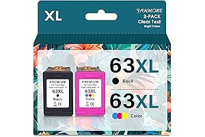 HP 63XL Ink Cartridge Combo Pack