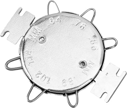 Plug Gauge Practical Measuring Tool for Motorcycles 0.025-0.045in, Aluminum Material, 1 X Plug Gauge, for Adjusting and Measuring Silver