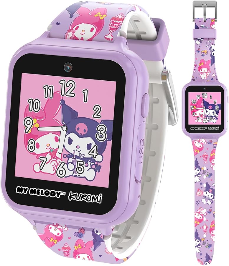 Amazon.com: Sanrio My Melody & Kuromi Kids Smartwatch with