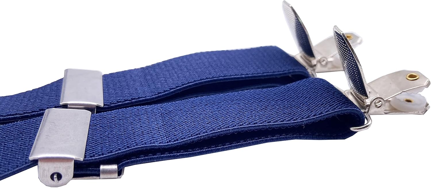 Elastic Suspenders for Women Thin Y Back 4 Clip Skinny Ladies Suspenders - Image 5