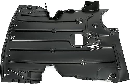 Miniatura 2 de KUAFU Protector contra salpicaduras de motor delantero compatible con BMW 323i 325i 325i 325xi 328i 328xi 330i 330xi 335i 335is 335xi M3 repuesto