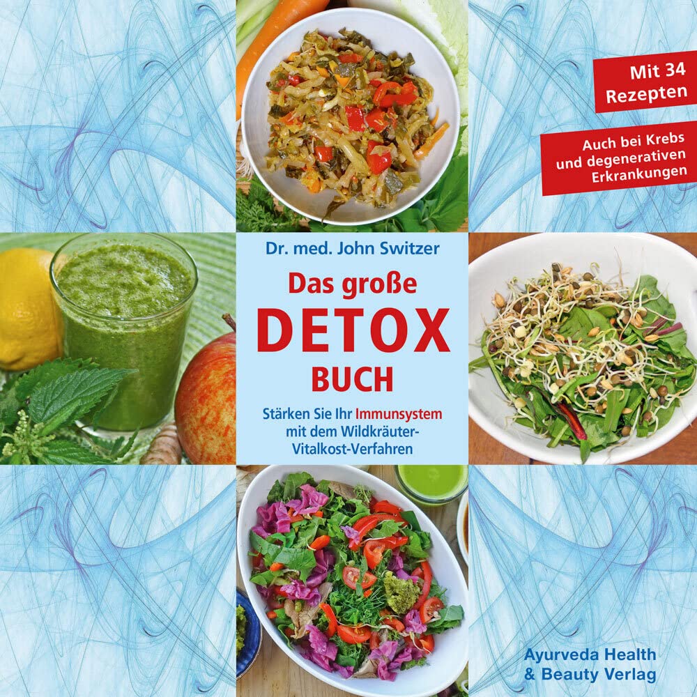 Dr. med. John Switzer Das große DETOX BUCH: Stärken Sie Ihr Immunsystem mit dem WildkräuterVitalkost-Verfahren