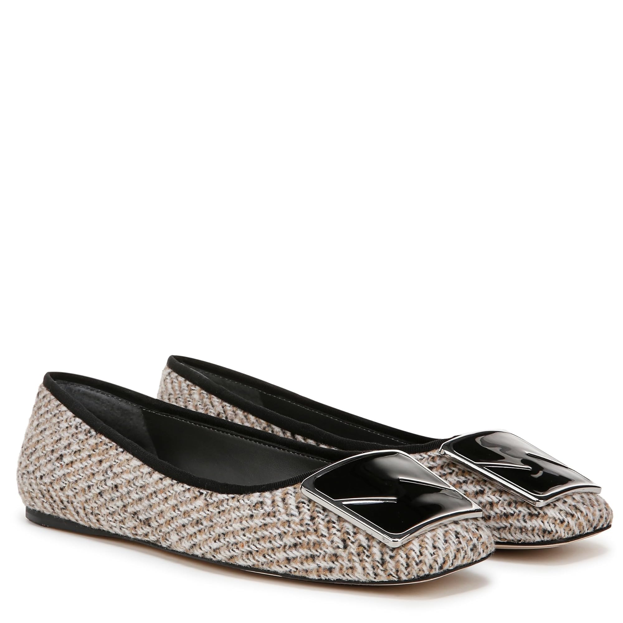 Franco Sarto Womens Flexa Amaya Square Toe Ballet Flat