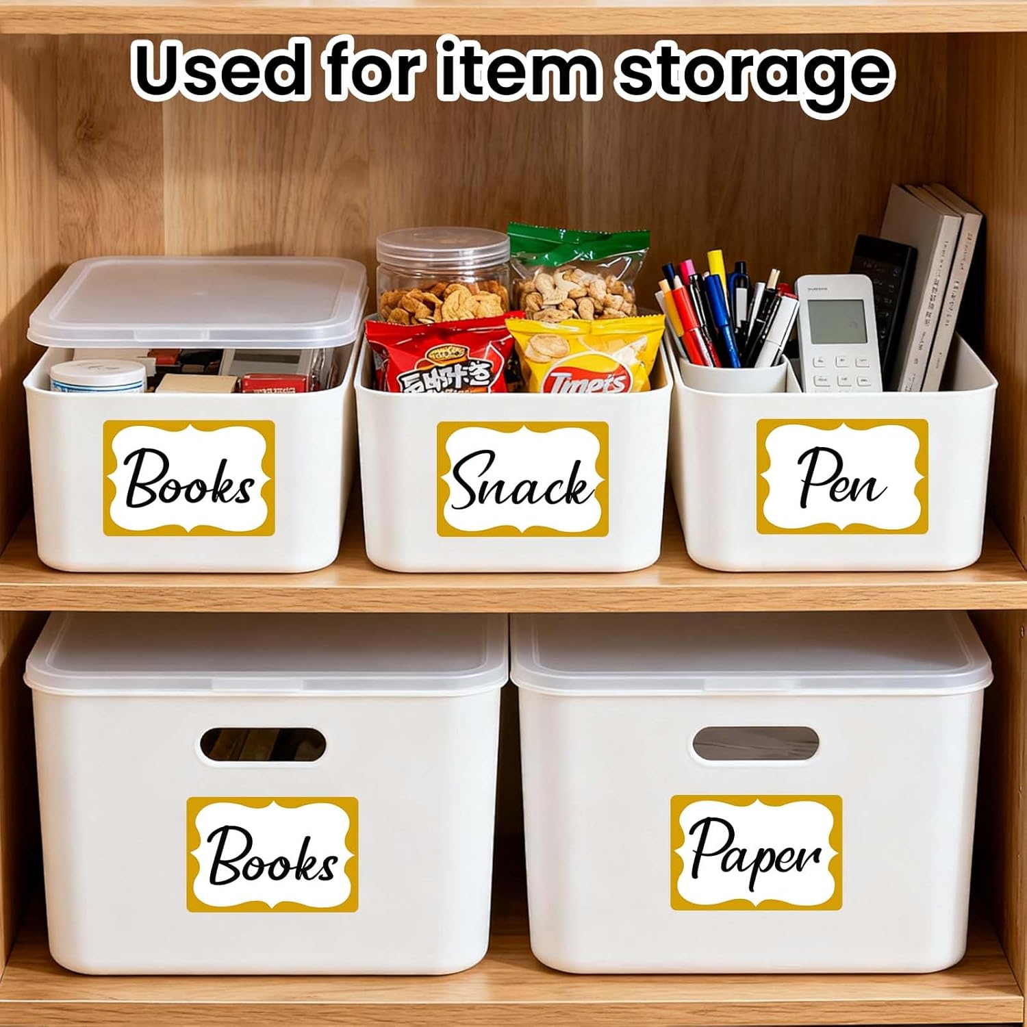 2-1/2"x 3-3/4" Large Gold Name Tag Stickers, 200 Pcs Blank Nametags Stickers, Adhesive Name Tags Sticker with Gold Border Name Badges Labels for School, Office, Home, Party, Conferences, New Year - Image 7