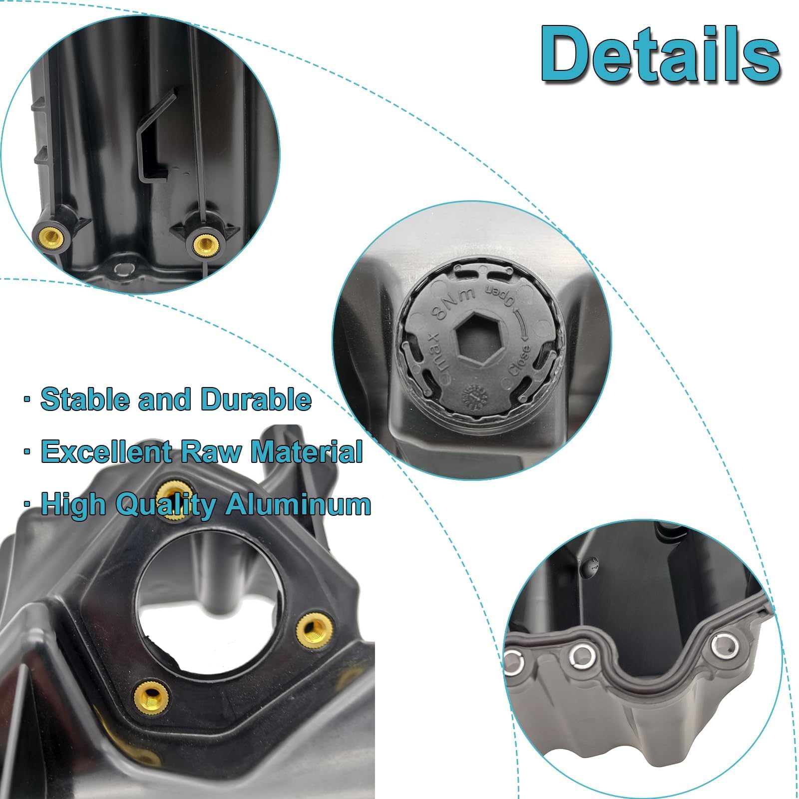 Amazon.com: Ensun 11137618512 Oil Pan with Drain Plug : Automotive 