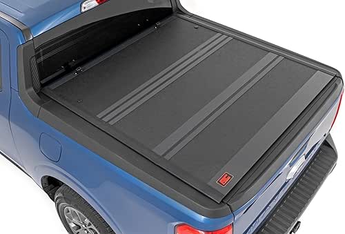 Rough Country Hard Tri-Fold Tonneau Cover for Ford Maverick (2022–2026)