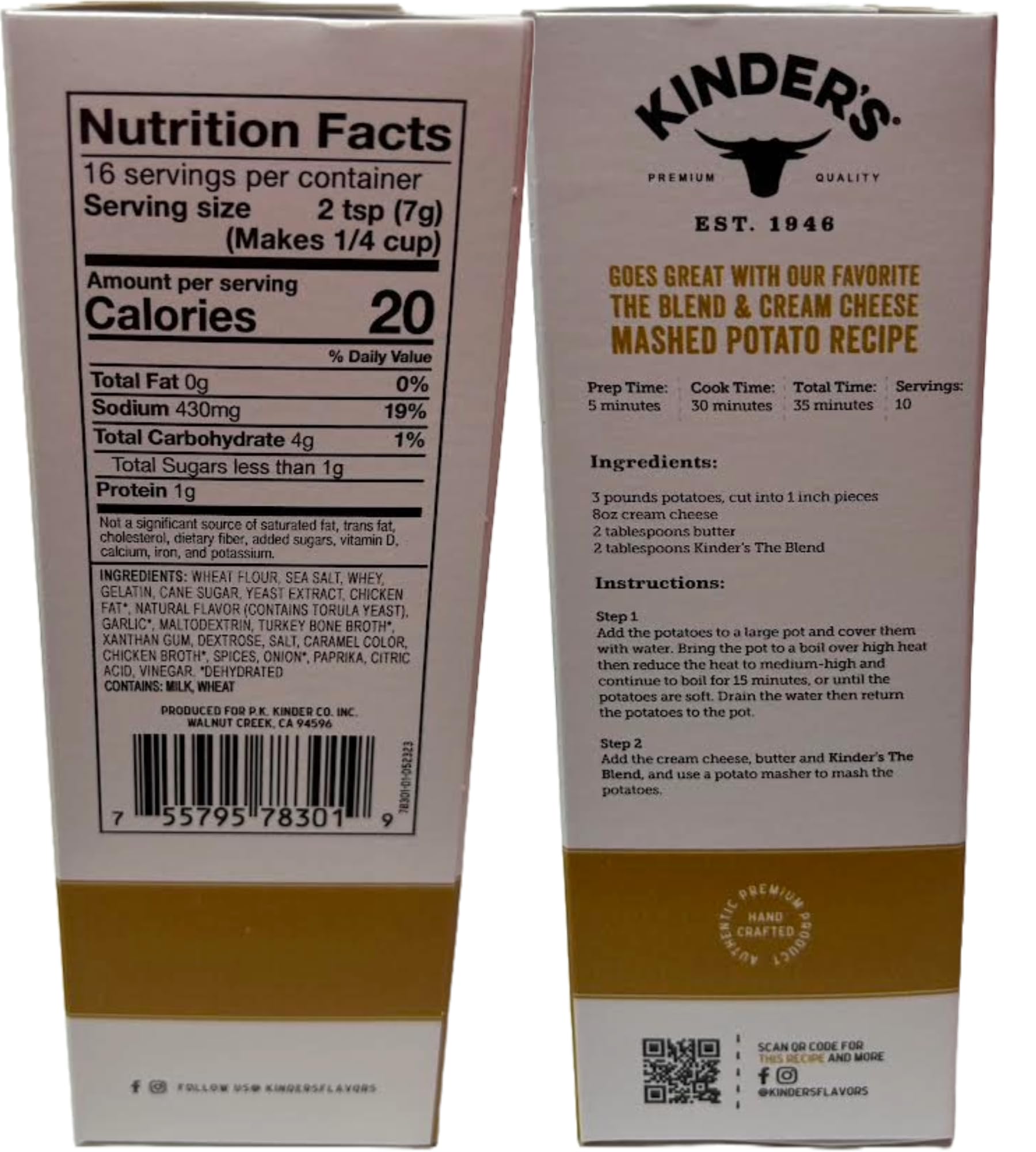 Kinders Seasoning Thanksgiving Bundle Includes Roasted