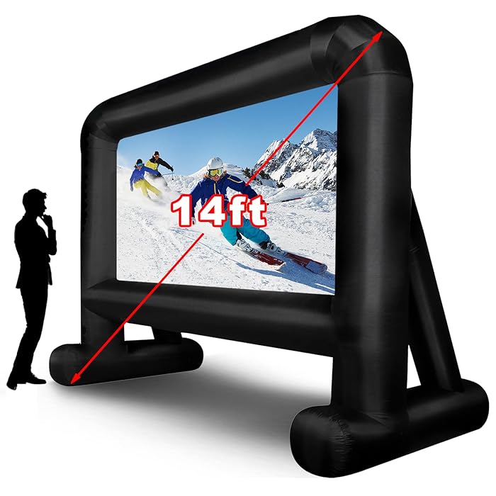 Buy Inflatable Movie Screen (14 Feet) Blow up Mega Projector Screen