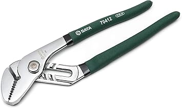 Sata St70412st 10 Inch Straight Jaw Tongue And Groove Waterpump Pliers With Chrome Vanadium Steel Body And Dipped Handles Amazon Co Uk Diy Tools
