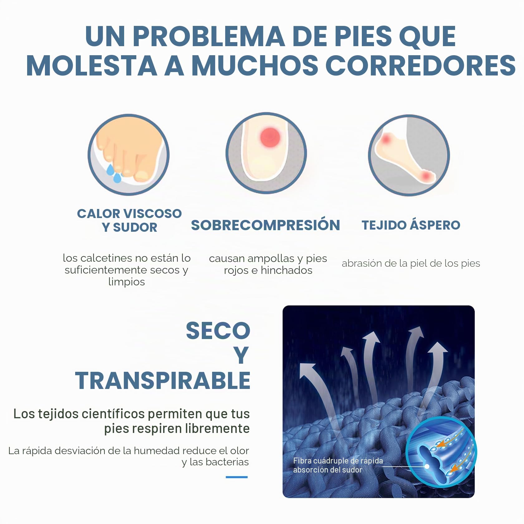 likloks Hombres/Mujeres Calcetines con Dedos CoolMax Alto Rendimiento Atletismo Ejecutar Calcetines Deportivos