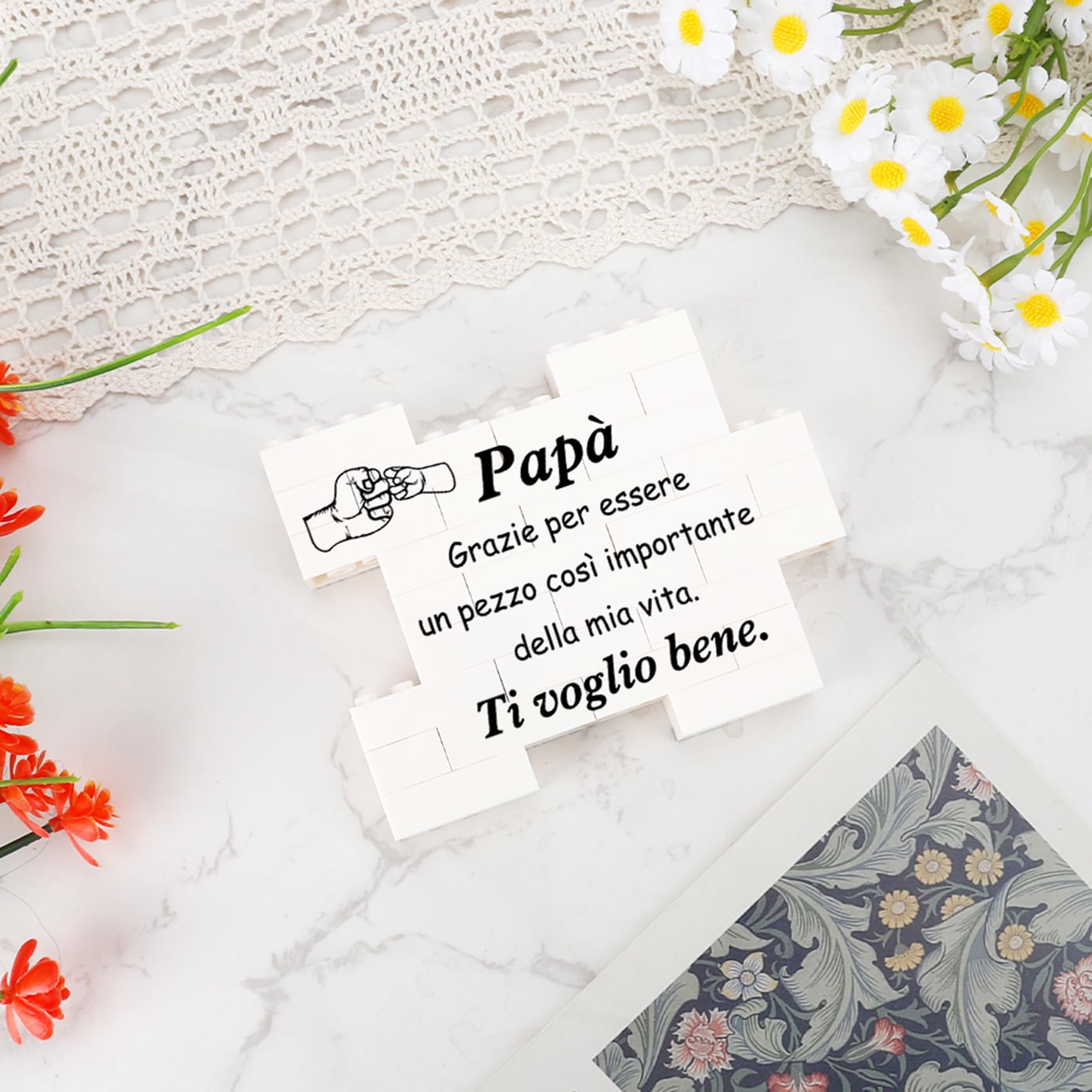 Regali di compleanno coperta per papà da figlia