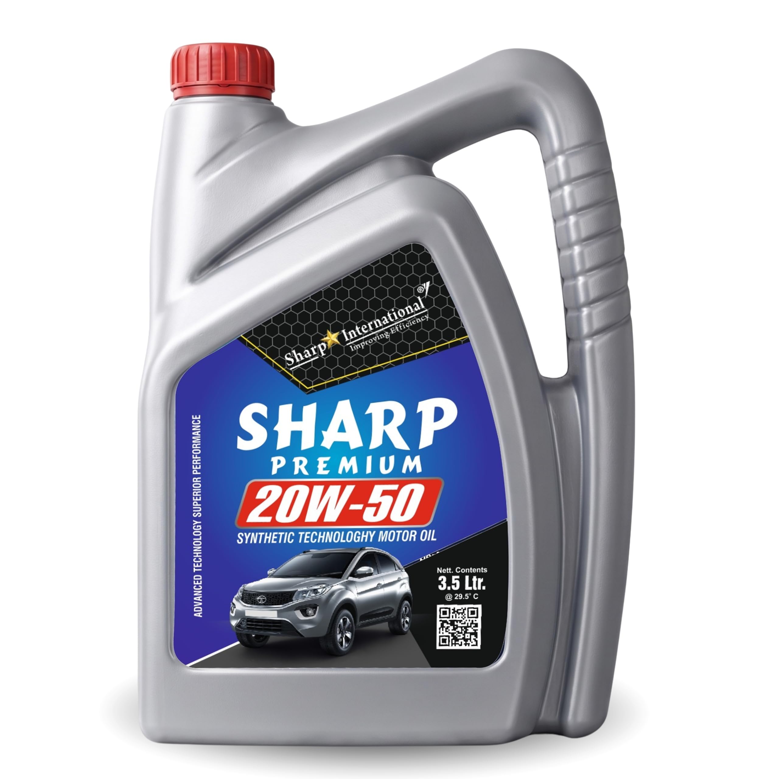 Sharp Premium 20W-50 Synthetic Technology Motor Oil | High Performance Engine Oil for Petrol & Diesel Cars | Advanced Engine Protection & Smooth Performance | 3.5 Litre-image-45