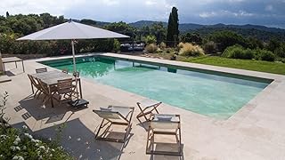 Carrelage Piscine - Sable de Phuket - 30x60cm - Effet Pierre de Bali Beige