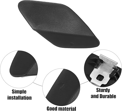 Miniatura 3 de ACROPIX Tapa de gancho de remolque para parachoques trasero derecho para Mercedes-Benz GLS 550 - Paquete de 1 negro