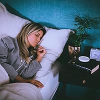 Vista 7 de Dodow dispositivo que ayuda a dormir. Más de 60 000 usuarios se duermen más rápido con Dodow.