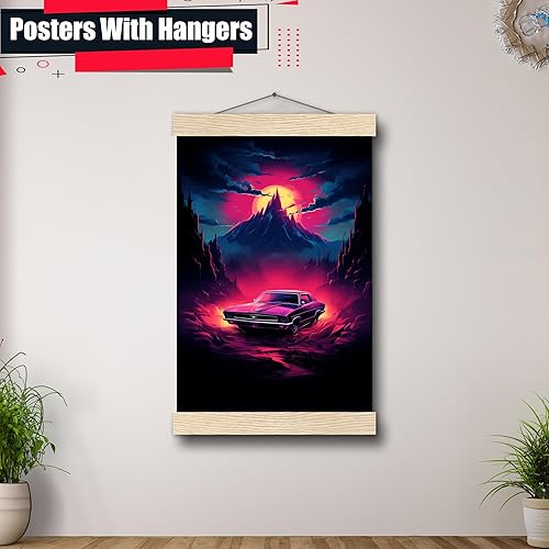 Miniatura 5 de Unique Synthwave Style Retro Art, 80s style art, framed poster print, guest room art, cool living room art, poster Art, Wall Art