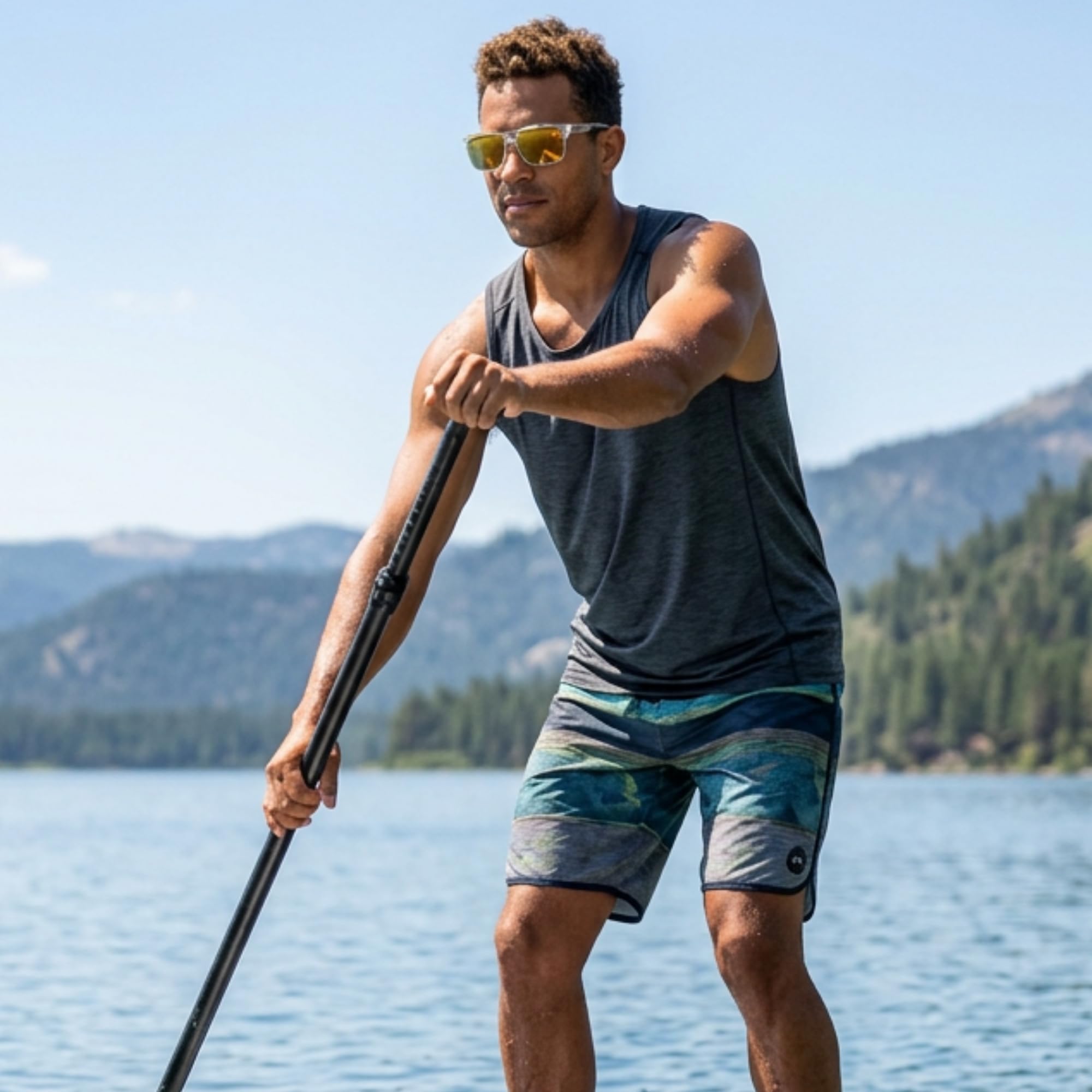 Waverider Lunettes de soleil polarisées flottantes – UV400 Performance Lunettes de sports nautiques pour bateau et pêche